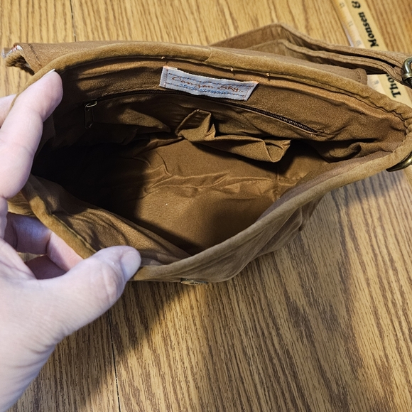 NWT Canyon Sky Aztec Style Purse Handbag Southwestern Shoulder Strap Snap close - Picture 5 of 13